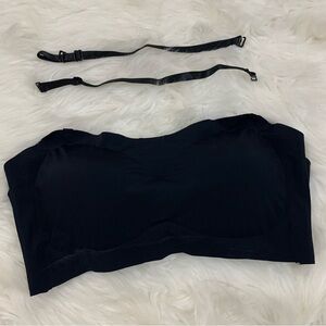 NEW Black Strapless Bandeau Free Bra